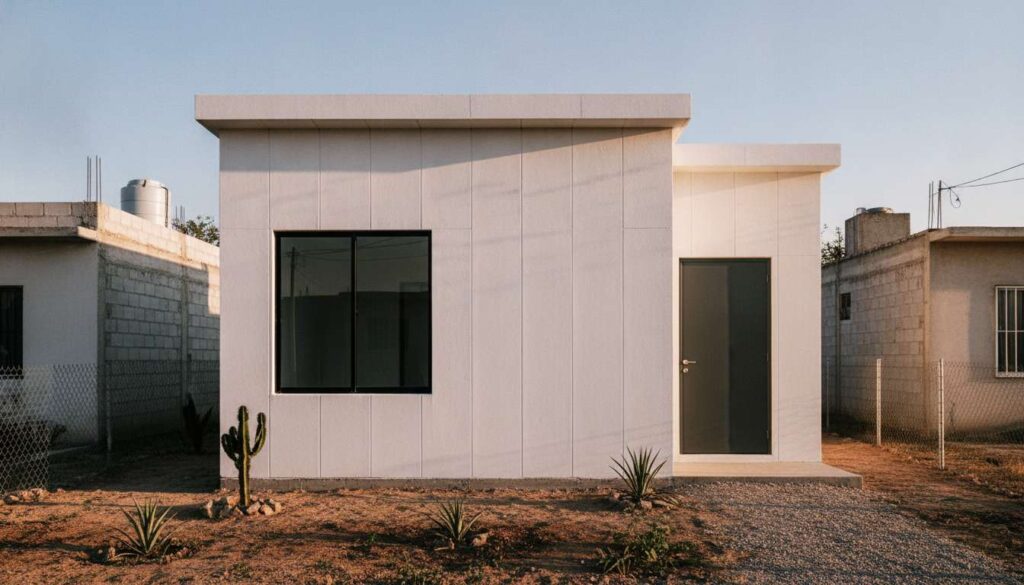 Casas prefabricadas en México económicas: materiales, ventajas y tiempos